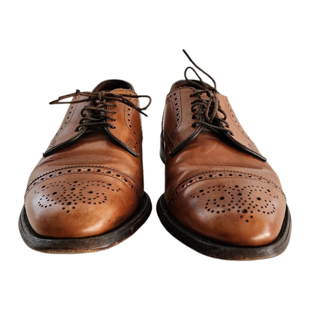 Allen Edmonds Strand Cap-toe Oxford Dress Shoe with Combination Tap Sole size 7 - Picture 2 of 7